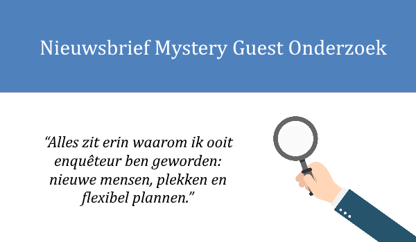 mystery guest onderzoek